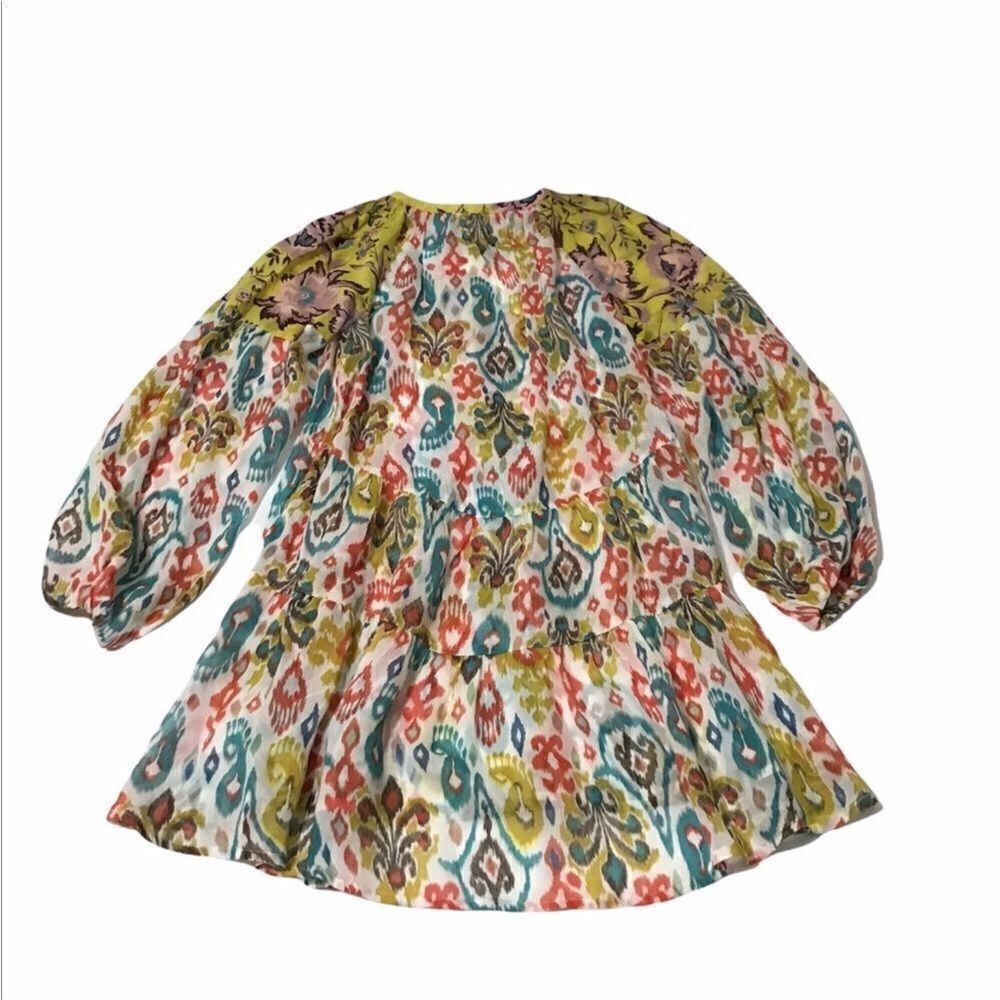 Anthropologie Maureen Babydoll Long Sleeve Tunic Top New With Tag Size XS - Picture 3 of 9